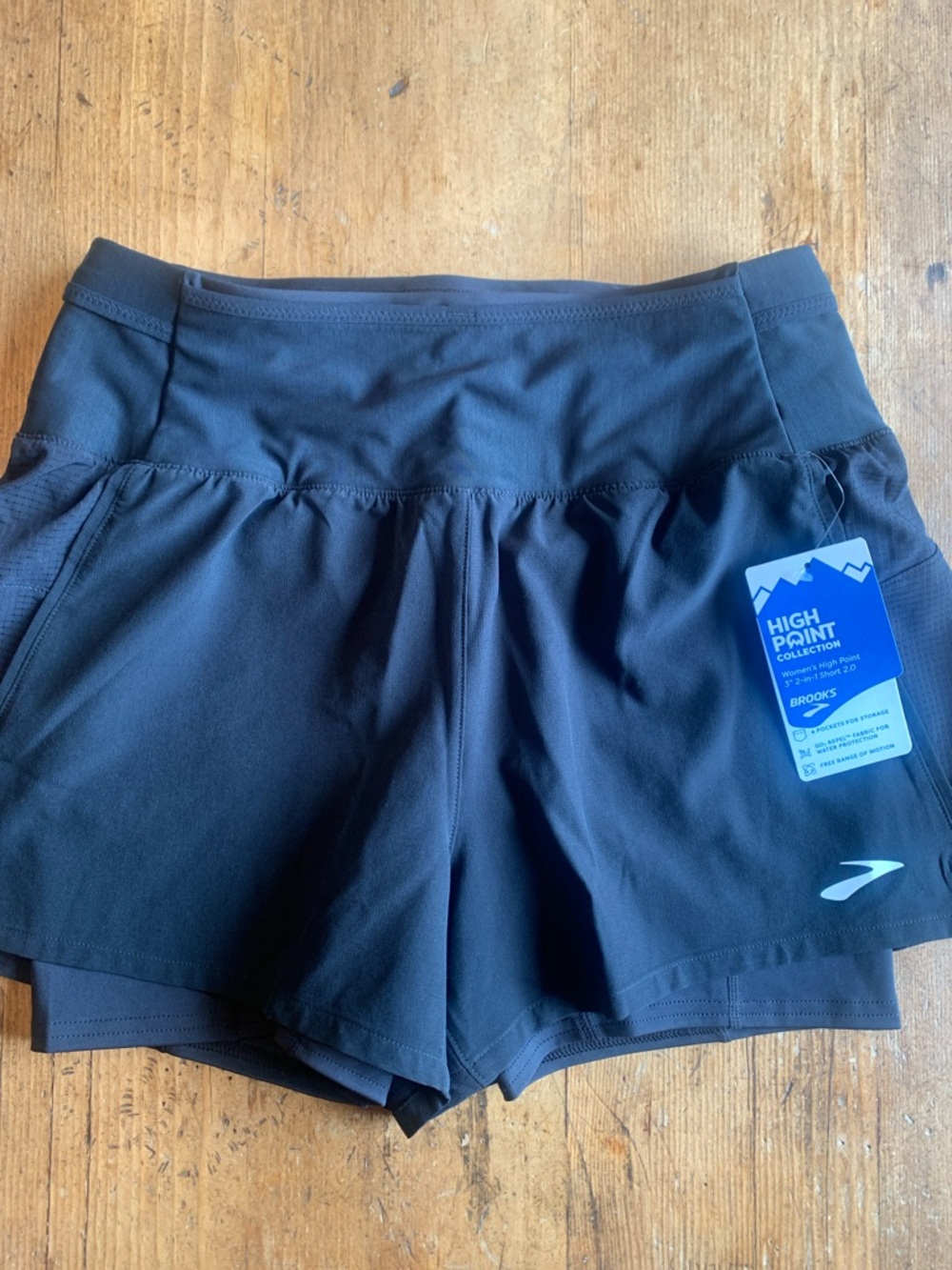 Brooks Black Women’s Athletic Running Shorts